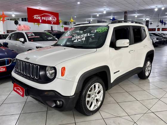 JEEP RENEGADE 2.0 16V TURBO DIESEL LONGITUDE 4P 4X4 AUTOMÁTICO JEEP RENEGADE 2.0 16V TURBO DIESEL LONGITUDE 4P 4X4 AUTOMÁTICO